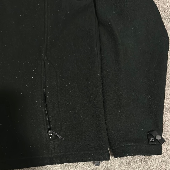 The North Face Womens Long Sleeve Full-Zip Up Fleece Jacket Black Size M - Picture 4 of 6